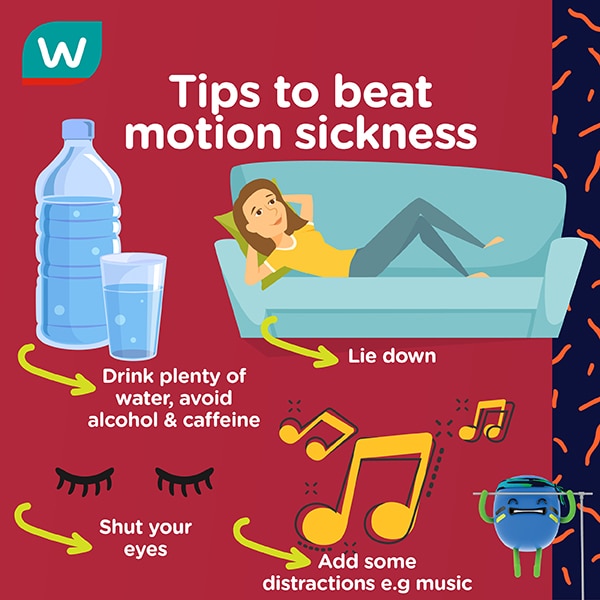 Motion sickness symptoms, remedies & treatment Watsons Philippines