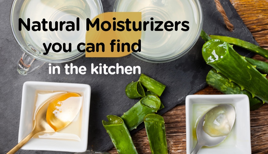 Natural moisturizer you can find in the kitchen