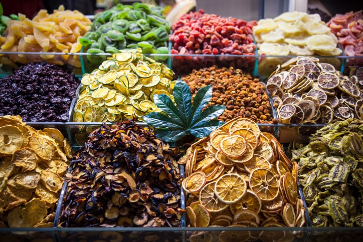 Dried Fruit, Dried Food, Fruit, Dry, Textured