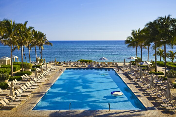 "Beach in Montego Bay, Jamaica"