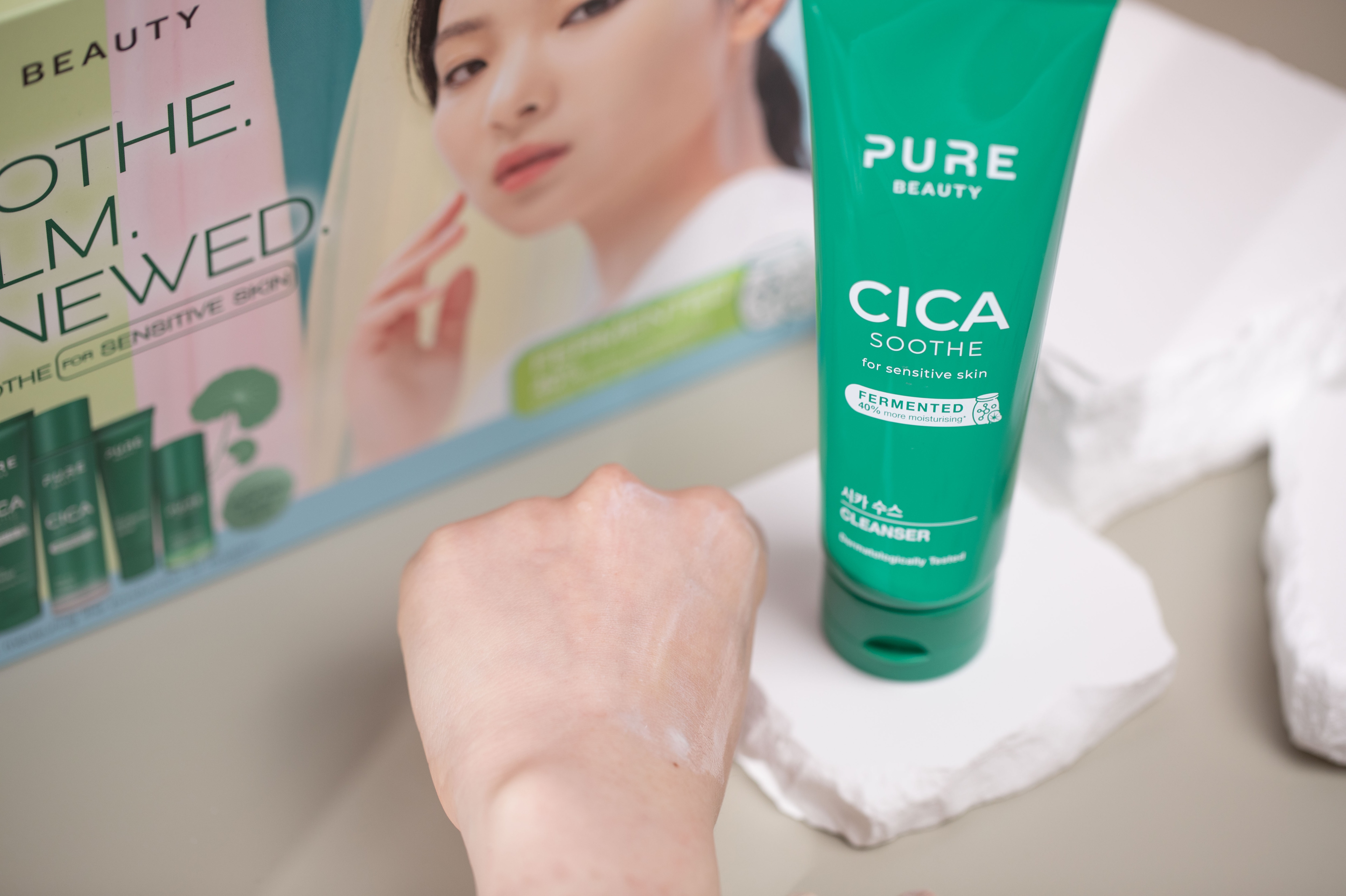 Pure beauty cica soothe cleanser 