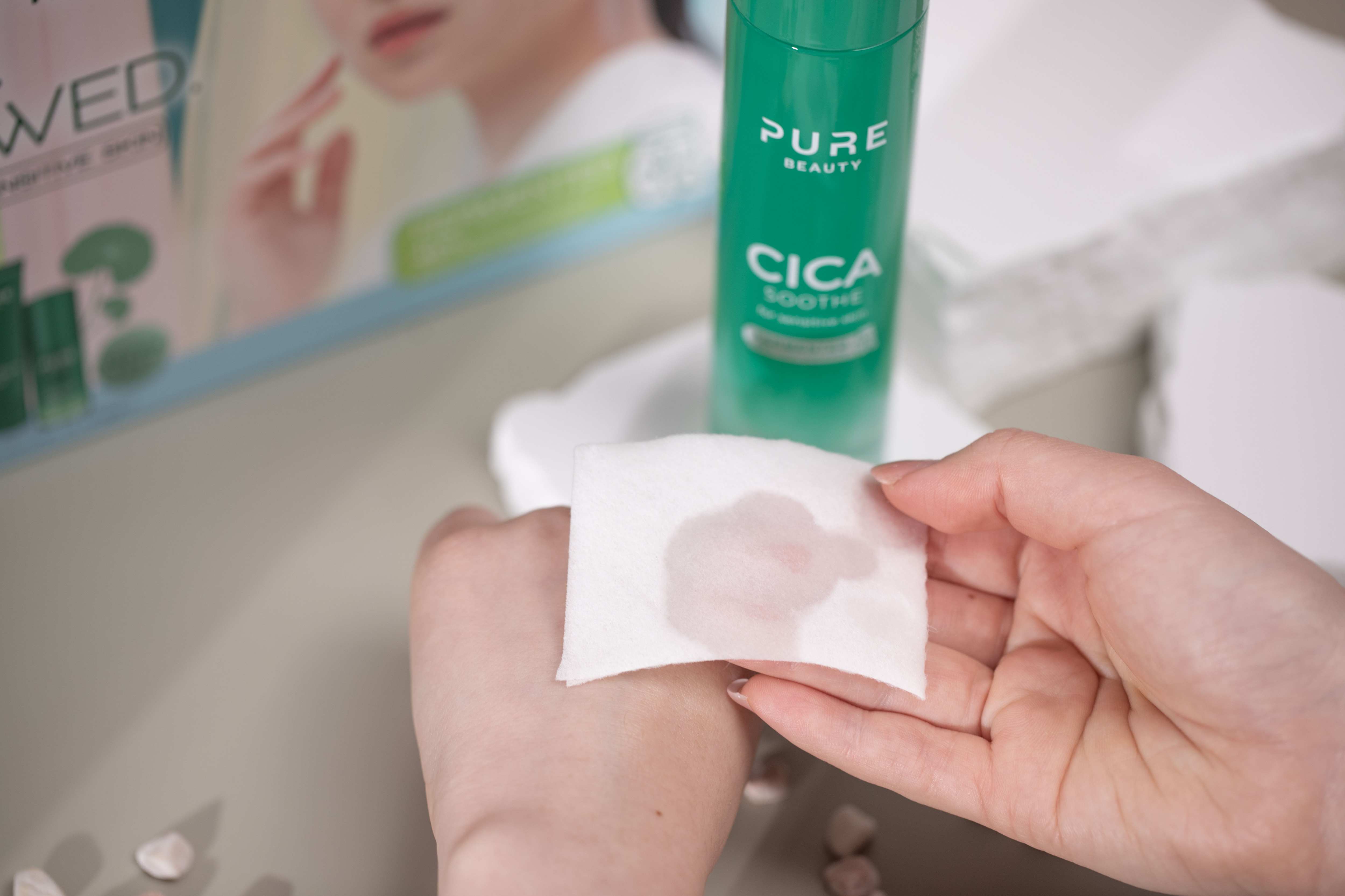 Pure beauty cica soothe toner 