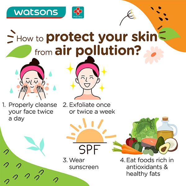 How to protect your skin from air pollution?