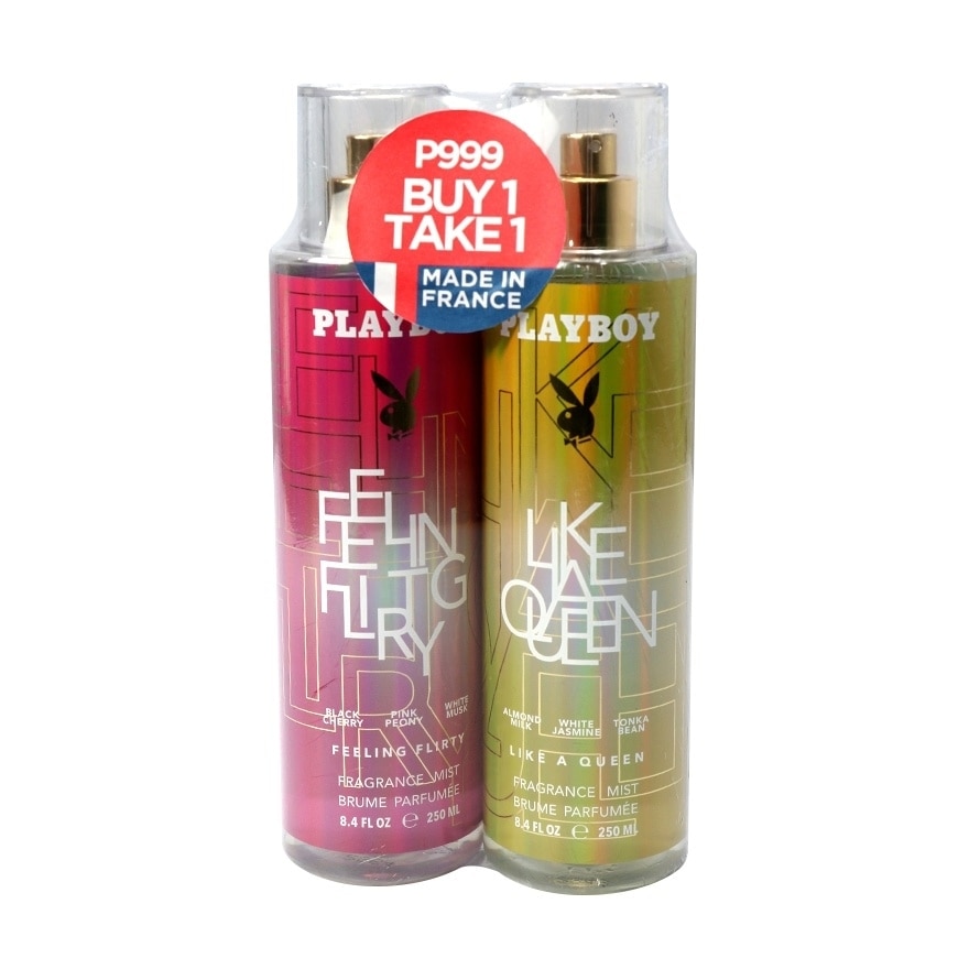 PLAYBOY Feeling Flirty And Like A Queen Body Mist