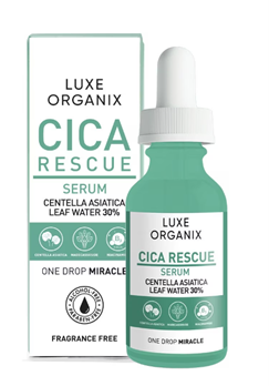 LUXE ORGANIX Cica Rescue Calming Serum 