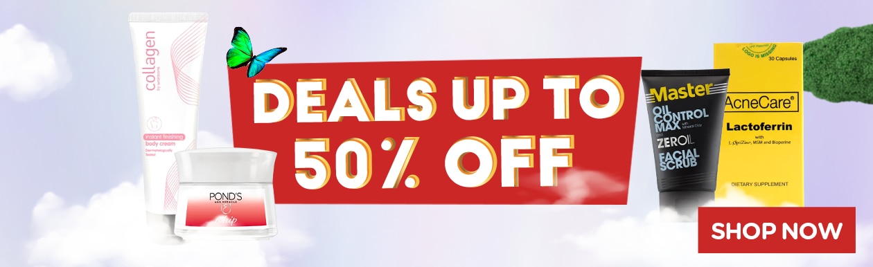 Deals Up to 50% Off