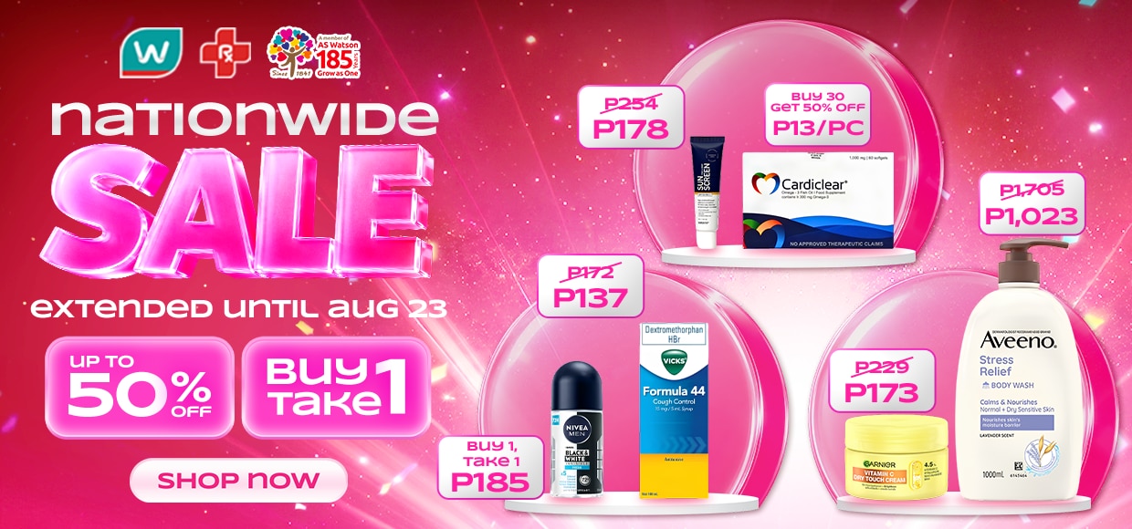 Nationwide Sale | Watsons Philippines