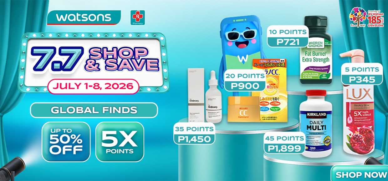 7.7, sale, discount, watsons sale