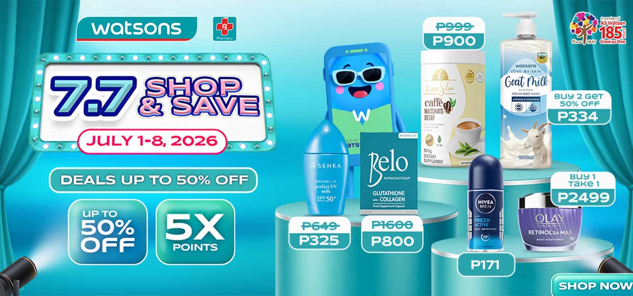 7.7, sale, discount, watsons sale