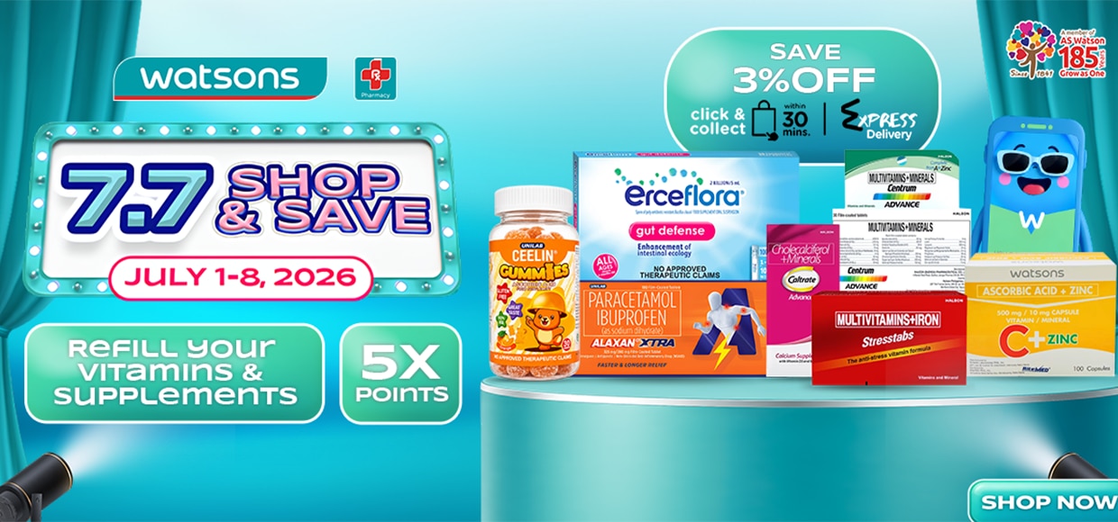 7.7, sale, discount, watsons sale