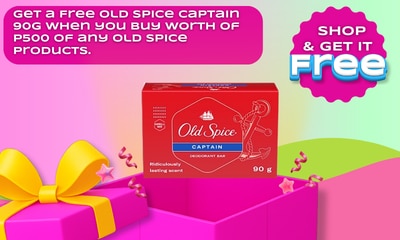 free gift, old spice soap, old spice sample, watsons free gift, freebies