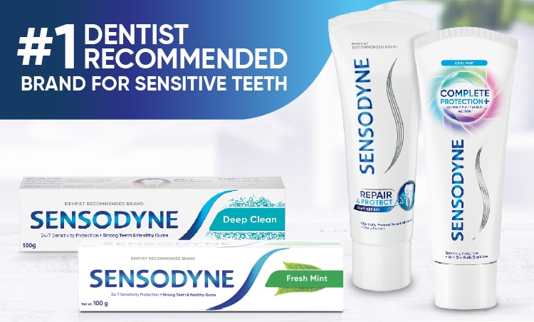 Sensodyne, sensitive teeth