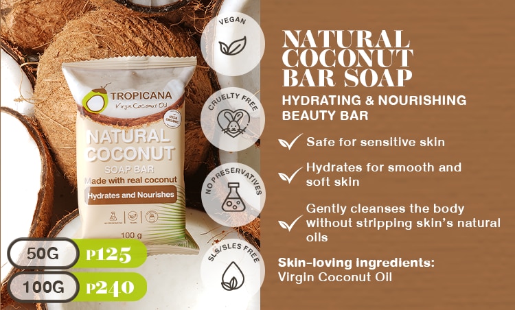 Tropicana, Natural Coconut Bar Soap