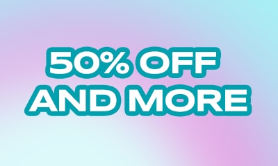 50% OFF AND MORE,2.2, sale