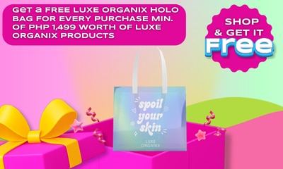 free gifts, watsons free gifts, luxe organix freebie, luxe organix tote bag, free tote bag