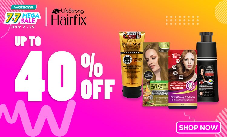 hairfix, hair color, shampoo, hair treatment, conditioner