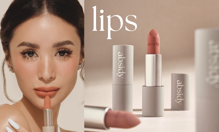 Absidy, lipstick, heart evangelista