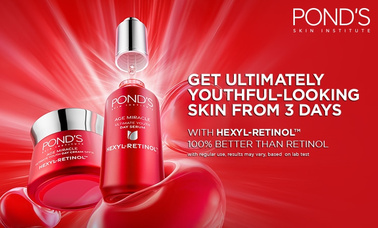 pond's, pond's age miracle, pond's skin care