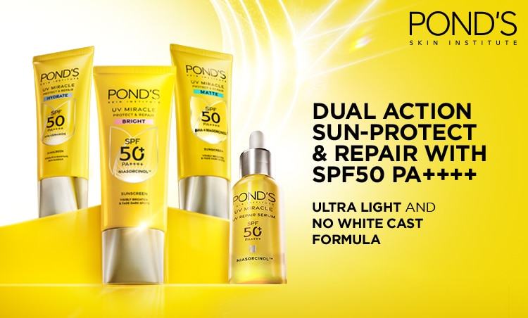 ponds, ponds spf50 pa++++, ponds sunscreen, serum, moisturizer