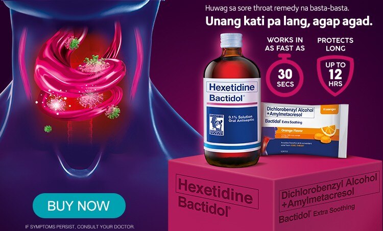 Bactidol, Sore Throat Remedy