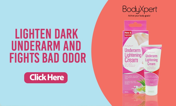 BodyXpert, UnderArm whitening, underarm care