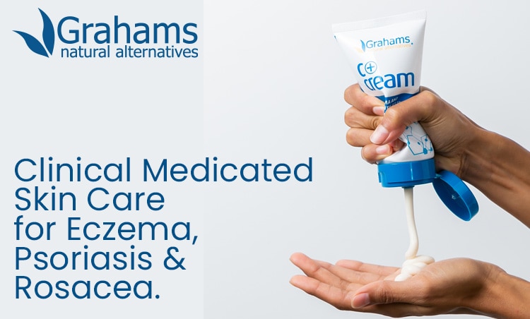 grahams natural, skin remedy, facial cleanser, eczema cream, scalp relief, rosacea cream, acne wash, skin therapy oil