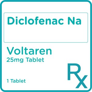 Voltaren 25 mg tablet