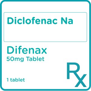 Difenax Diclofenac Sodium 50mg 1 Tablet Prescription Required Watsons Philippines