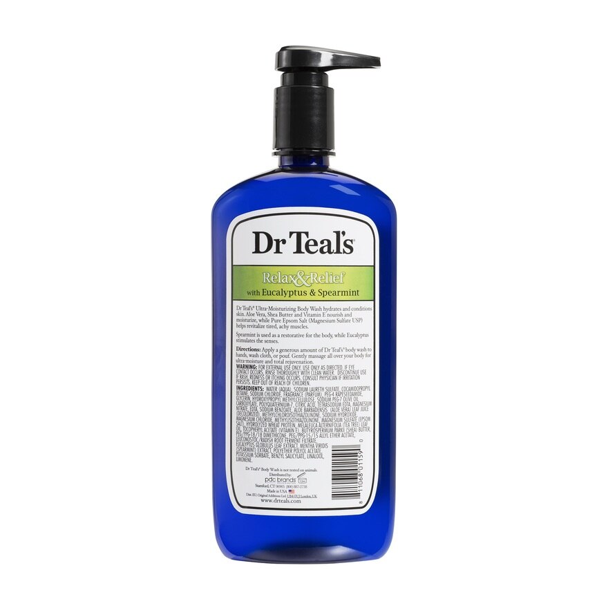 DR TEALS, Eucalyptus Body Wash 710ml | Watsons Philippines eucalyptus men's body wash