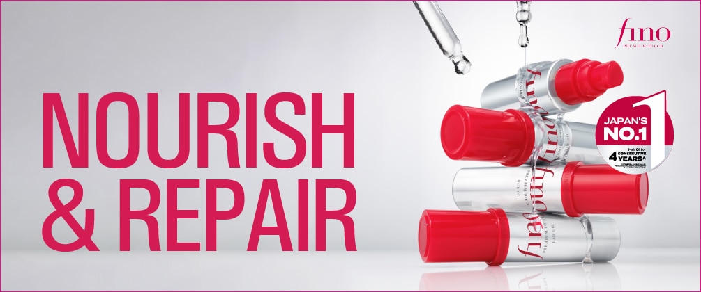 fino, fino hair mask, fino hair oil, japanese hair care