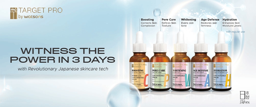 TARGET PRO BY WATSONS