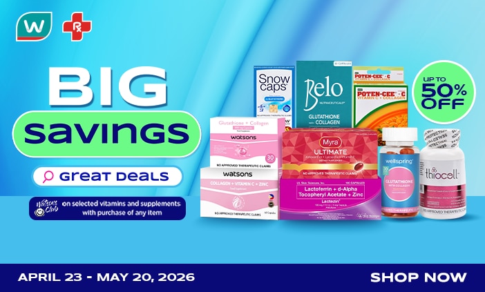 Health and Beauty Online Shop | Watsons Philippines Health and Beauty Online Shop | Watsons Philippines