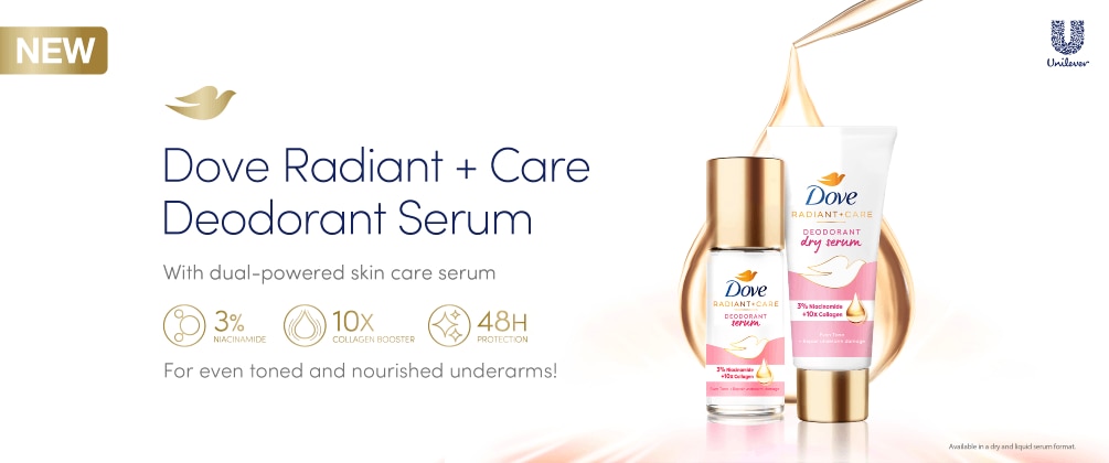 dove, serum deodorants