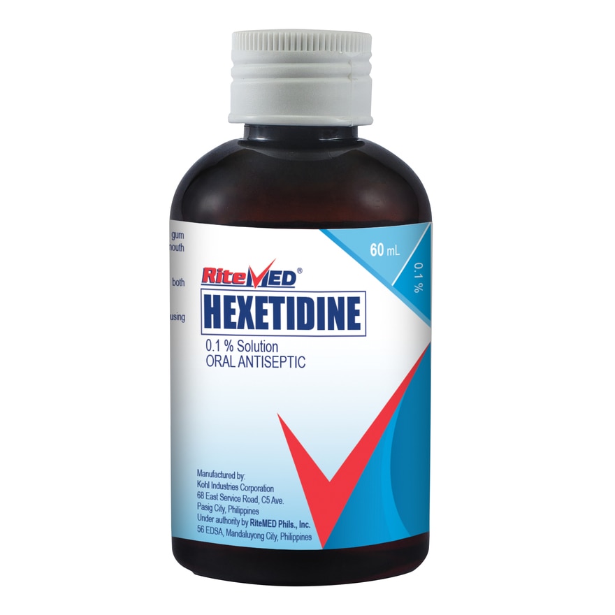 RITEMED, Hexetidine 60ml | Watsons Philippines