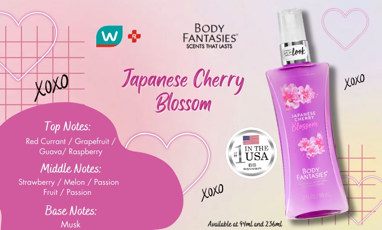 body fantasies JAPANESE CHERRY BLOSSOM