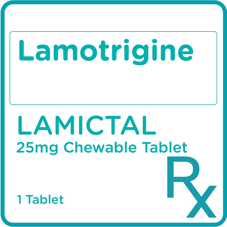 Lamictal 25 Mg Tablet