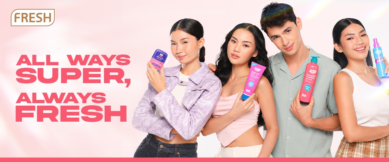 fresh, skin care, body care, oral care, hygiene essentials, hair lab, hair care, fresh fragrance image
