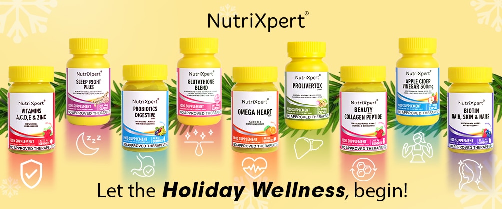 nutrixpert, vitamins, supplements, melatonin, weight loss, whitening supplement, multivitamins gummies image