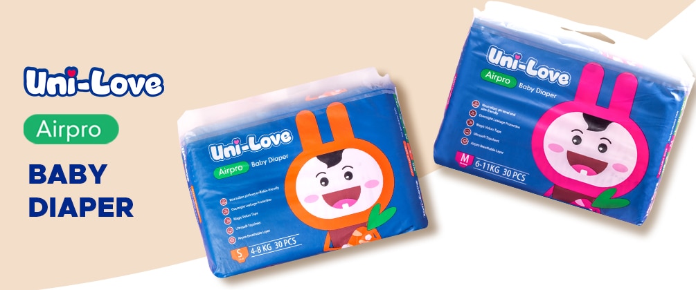 unilove, diaper, baby shampoo