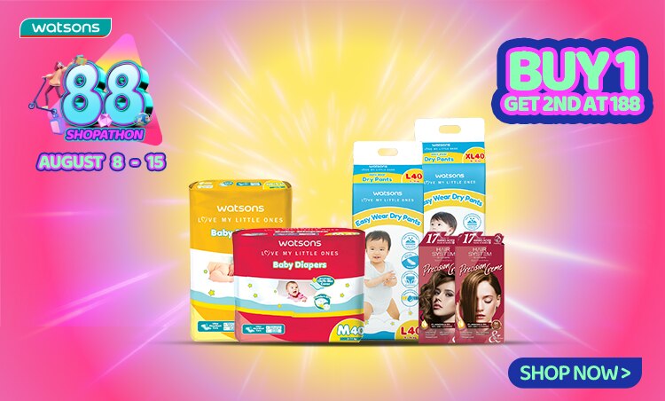 watsons, mom and baby, free shipping, milk, diaper