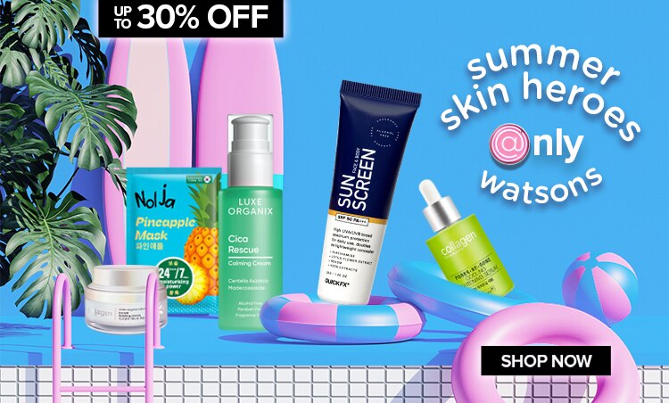 watsons, luxe organix, quickfx