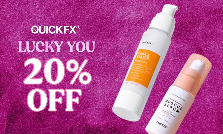 quickfx, skincare, pimple eraser, raffle
