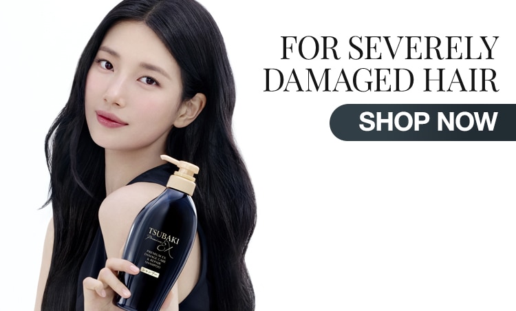 tsubaki, japan salon shampoo, conditioner, anti-hair fall, frizzy hair, damage repair