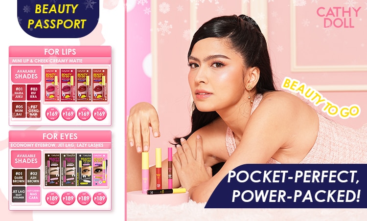 cathy doll, beauty to go, cathy doll cosmetics, sun care, underarm care, facial cleanser