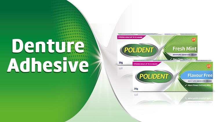 polident, denture adhesive