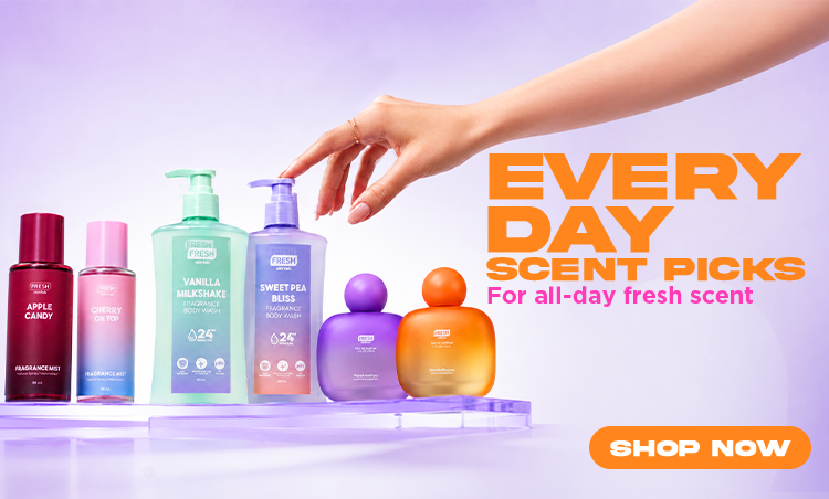 fresh, fresh perfume, body mist, eau de parfum, fragrance mist image