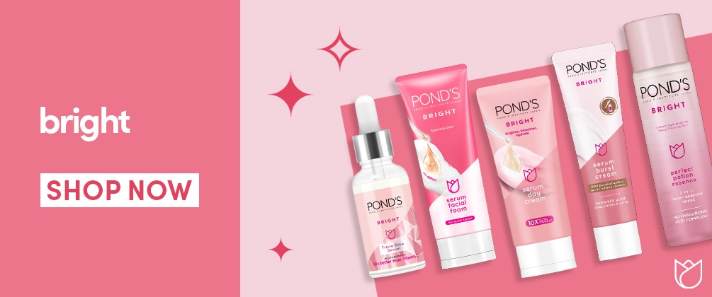 pond's, bright, skincare