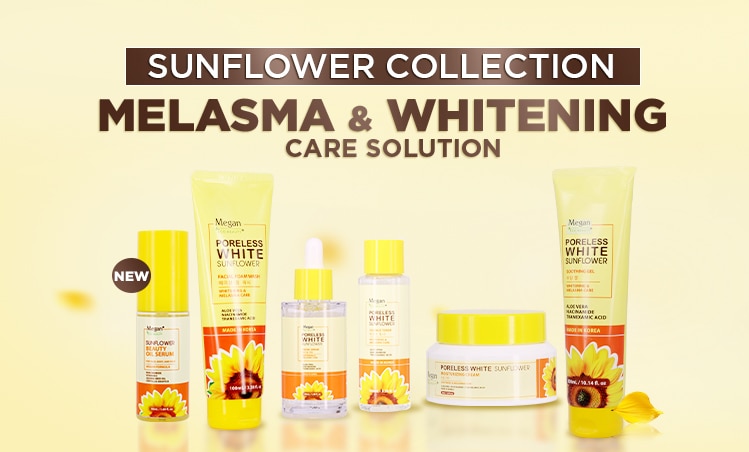 megan beauty, megan young, skin care, foot care, sun care, brightening, whitening care, deep pore cleansing