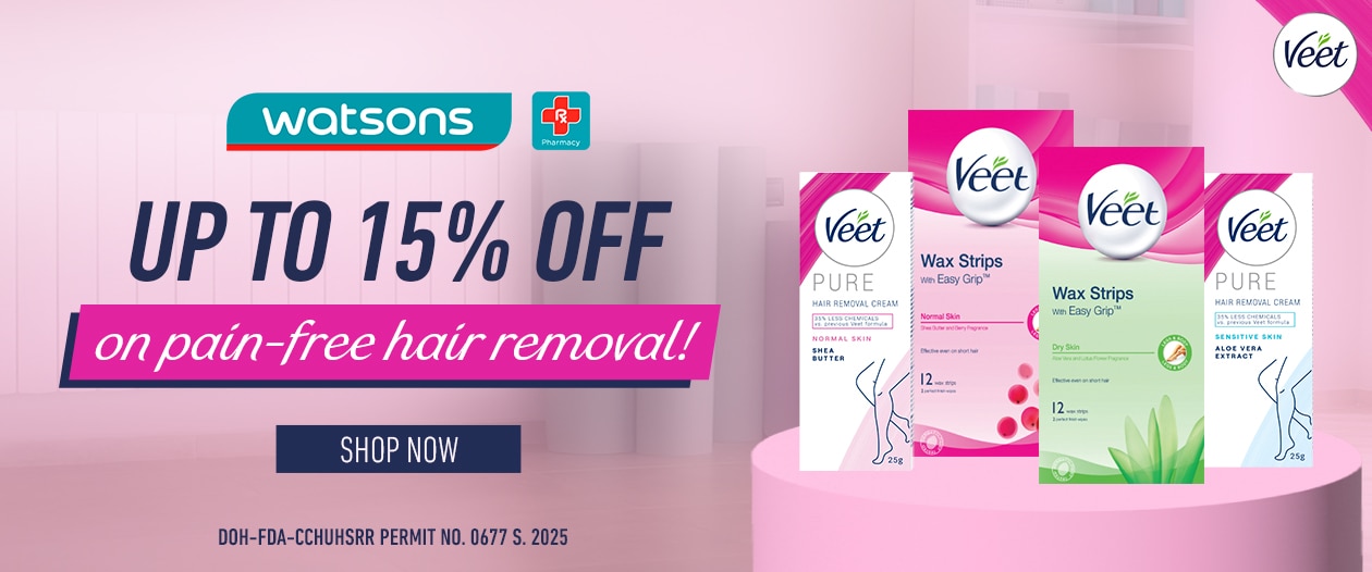 Veet Rival Veet Sale | Watsons Philippines