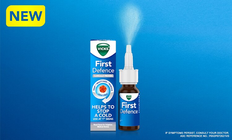 vicks first defence, nasal spray